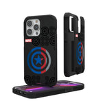 Marvel Avengers Captain America Sigil Rugged Phone Case for Apple iPhone