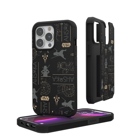 Star Wars Ahsoka Pattern Rugged Phone Case