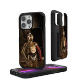 Star Wars C-3PO Portrait Rugged Phone Case for Apple iPhone