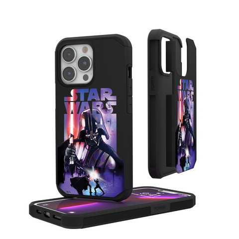 Star Wars Darth Vader Portrait Collage Rugged Phone Case