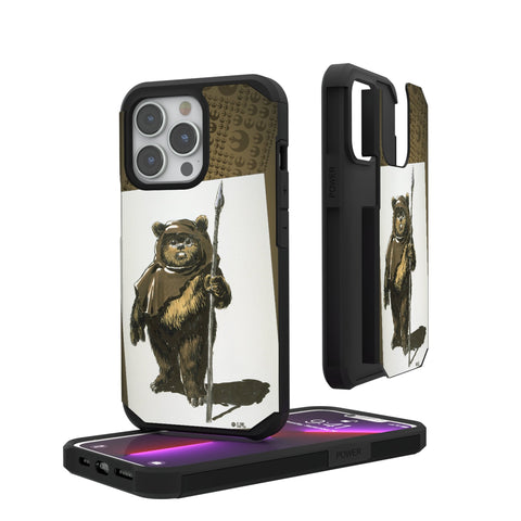 Star Wars Ewok Portrait Rugged Phone Case