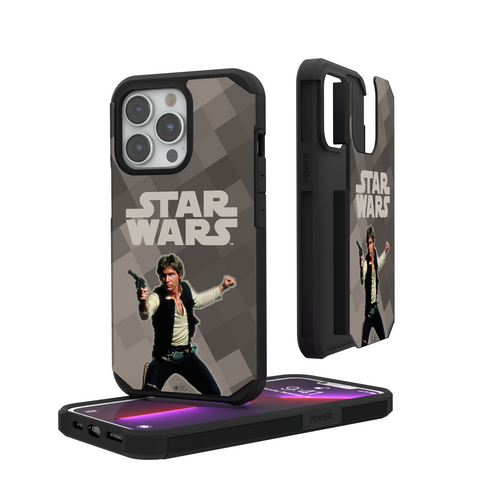 Star Wars Han Solo Color Block Rugged Phone Case