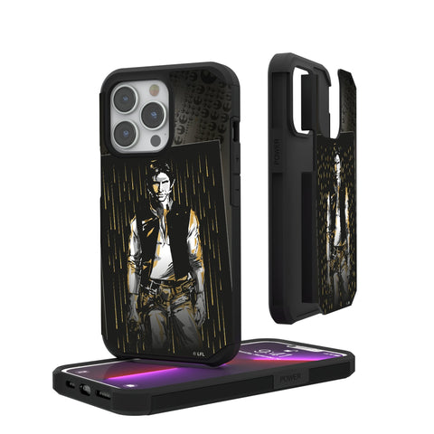 Star Wars Han Solo Portrait Rugged Phone Case