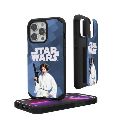 Star Wars Princess Leia Organa Color Block Rugged Phone Case