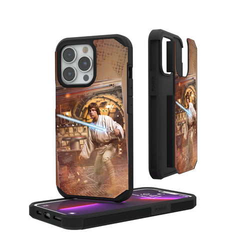 Star Wars Luke Skywalker Portrait Rugged Phone Case