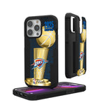 Oklahoma City Thunder 2025 NBA Champions Rugged Phone Case for Apple iPhone