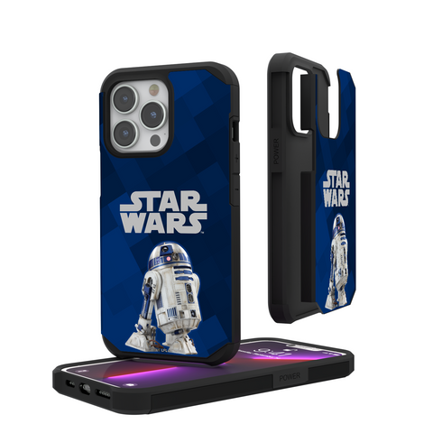 Star Wars R2D2 Color Block Rugged Phone Case