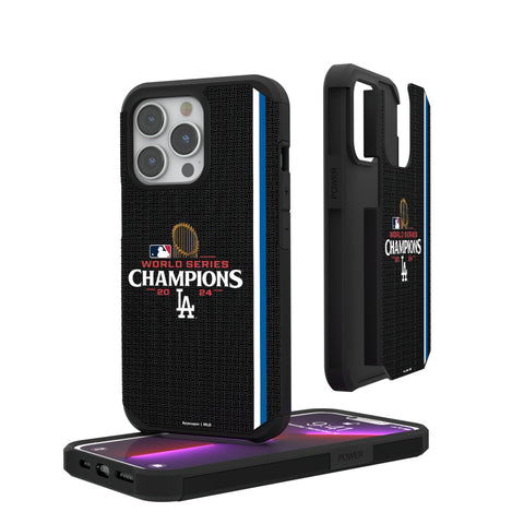 LA Dodgers 2024 MLB World Series Rugged Phone Case-0