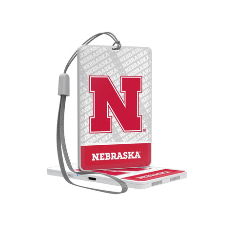 Nebraska Huskers N Endzone Plus Bluetooth Pocket Speaker-0