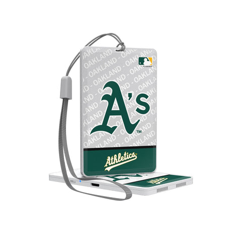 Oakland Athletics Endzone Plus Bluetooth Pocket Speaker-0