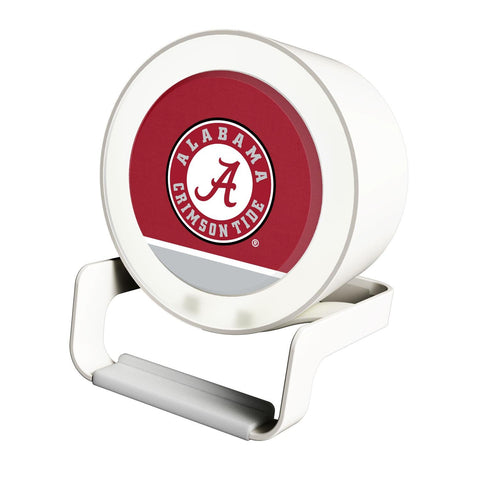 Alabama Crimson Tide Endzone Solid Night Light Charger and Bluetooth Speaker-0