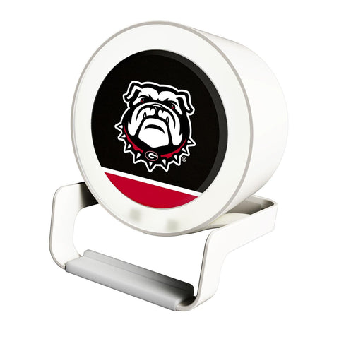 Georgia Bulldogs Endzone Solid Night Light Charger and Bluetooth Speaker-0