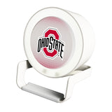 Ohio State Buckeyes Linen Night Light Charger and Bluetooth Speaker-0