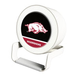 University of Arkansas Fayetteville Razorbacks Endzone Solid Night Light Charger and Bluetooth Speaker