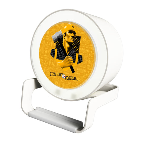 Pittsburgh Steelers 2024 Illustrated Limited Edition Night Light Charger and Bluetooth Speaker