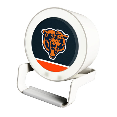 Chicago Bears 1946 Historic Collection Solid Wordmark Night Light Charger and Bluetooth Speaker-0