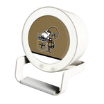 New Orleans Saints Solid Wordmark Night Light Charger and Bluetooth Speaker-0