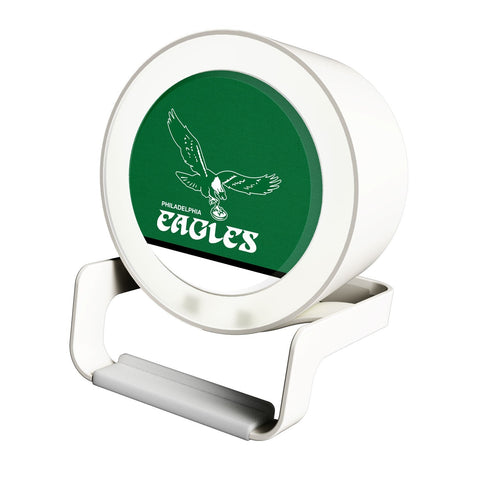 Philadelphia Eagles 1973-1995 Historic Collection Solid Wordmark Night Light Charger and Bluetooth Speaker-0