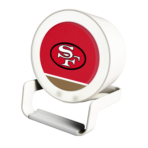 San Francisco 49ers Solid Wordmark Night Light Charger and Bluetooth Speaker-0