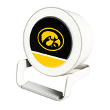 University of Iowa Hawkeyes Endzone Solid Night Light Charger and Bluetooth Speaker