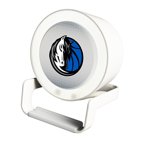 Dallas Mavericks Linen Night Light Charger and Bluetooth Speaker-0