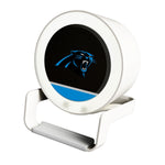 Carolina Panthers Solid Wordmark Night Light Charger and Bluetooth Speaker-0