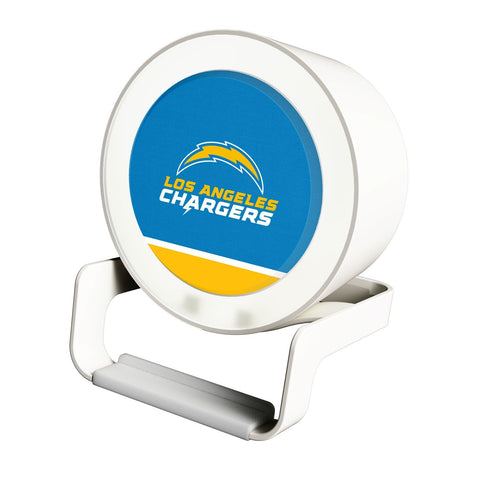 Los Angeles Chargers Solid Wordmark Night Light Charger and Bluetooth Speaker-0