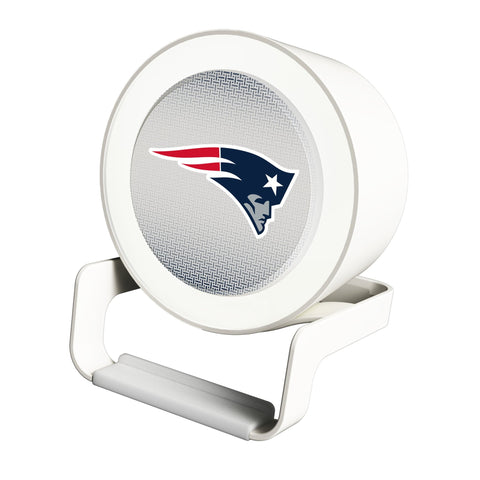New England Patriots Linen Night Light Charger and Bluetooth Speaker