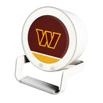 Washington Commanders Solid Wordmark Night Light Charger and Bluetooth Speaker-0