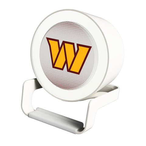 Washington Commanders Linen Night Light Charger and Bluetooth Speaker