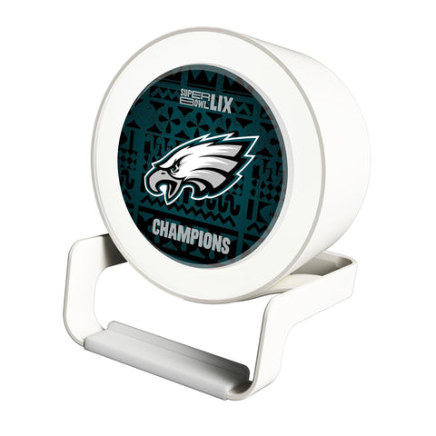 Philadelphia Eagles 2025 Super Bowl Night Light Charger and Bluetooth Speaker