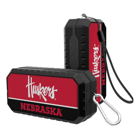 Nebraska Huskers Endzone Solid Bluetooth Speaker-0