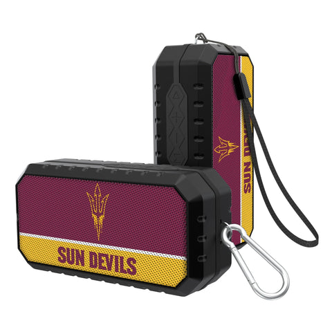 Arizona State University Sun Devils Endzone Solid Bluetooth Speaker-0