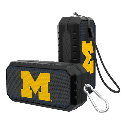 University of Michigan Wolverines Linen Bluetooth Speaker