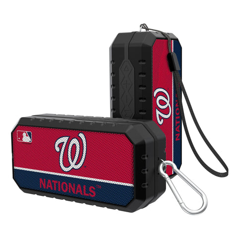 Washington Nationals Solid Wordmark Bluetooth Speaker-0