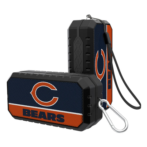 Chicago Bears Solid Wordmark Bluetooth Speaker-0