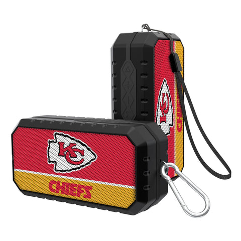 Kansas City Chiefs Solid Wordmark Bluetooth Speaker-0