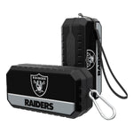 Oakland Raiders Solid Wordmark Bluetooth Speaker-0