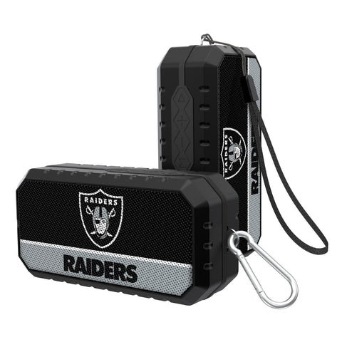 Oakland Raiders Solid Wordmark Bluetooth Speaker-0
