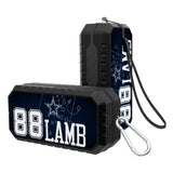 CeeDee Lamb Dallas Cowboys 88 Ready Bluetooth Speaker