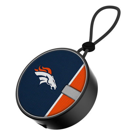 Denver Broncos Solid Wordmark Waterproof Speaker-0