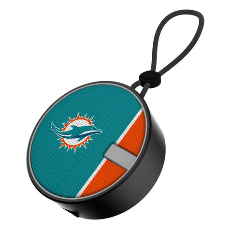 Miami Dolphins Solid Wordmark Waterproof Speaker-0