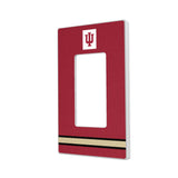 Indiana University Hoosiers Stripe Hidden-Screw Light Switch Plate