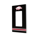 University of Arkansas Fayetteville Razorbacks Stripe Hidden-Screw Light Switch Plate