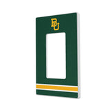 Baylor University Bears Stripe Hidden-Screw Light Switch Plate