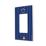 Seattle Mariners 1981-1986 - Cooperstown Collection Pinstripe Hidden-Screw Light Switch Plate
