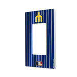 Seattle Mariners 1977-1980 - Cooperstown Collection Pinstripe Hidden-Screw Light Switch Plate