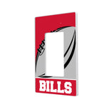 Buffalo Bills Passtime Hidden-Screw Light Switch Plate-1