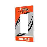 Cincinnati Bengals Historic Collection Passtime Hidden-Screw Light Switch Plate
