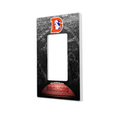 Denver Broncos 1993-1996 Historic Collection Legendary Hidden-Screw Light Switch Plate